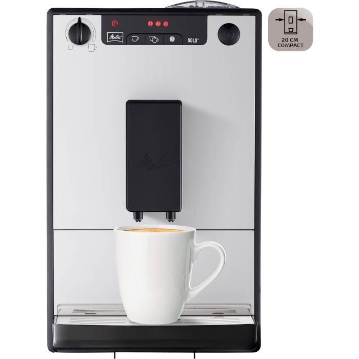 Kavos aparatas Melitta Solo Pure E950-666 Juodas and sidabrinis espreso aparatas