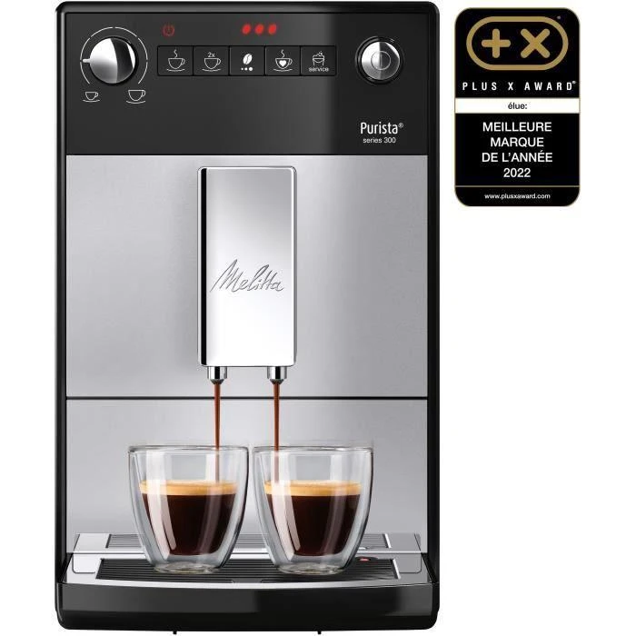 Kavos aparatas Melitta F230-101, Sidabro spalvos