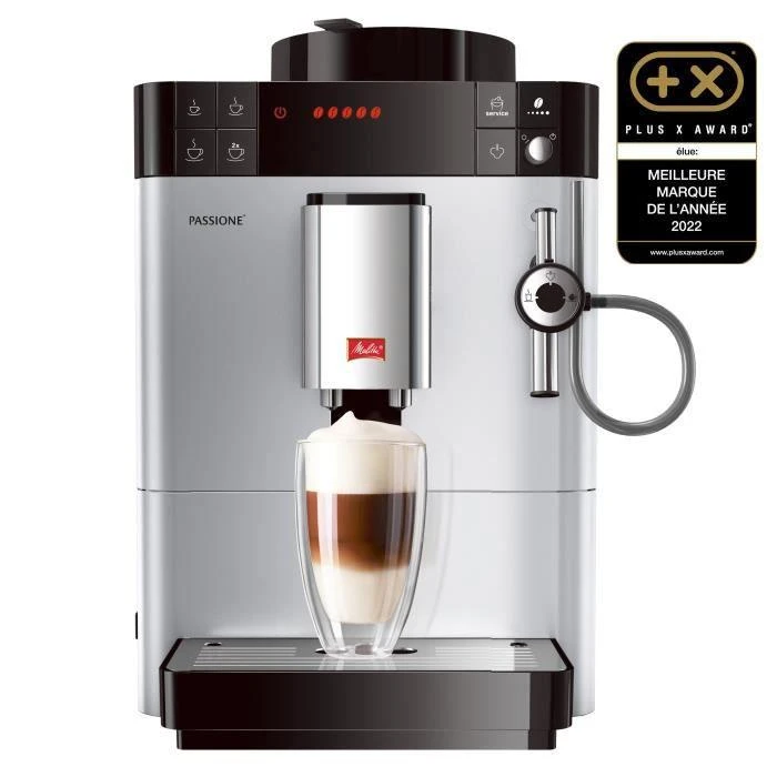Kavos aparatas Melitta PASSIONE F53/0-101 Sidabrinis