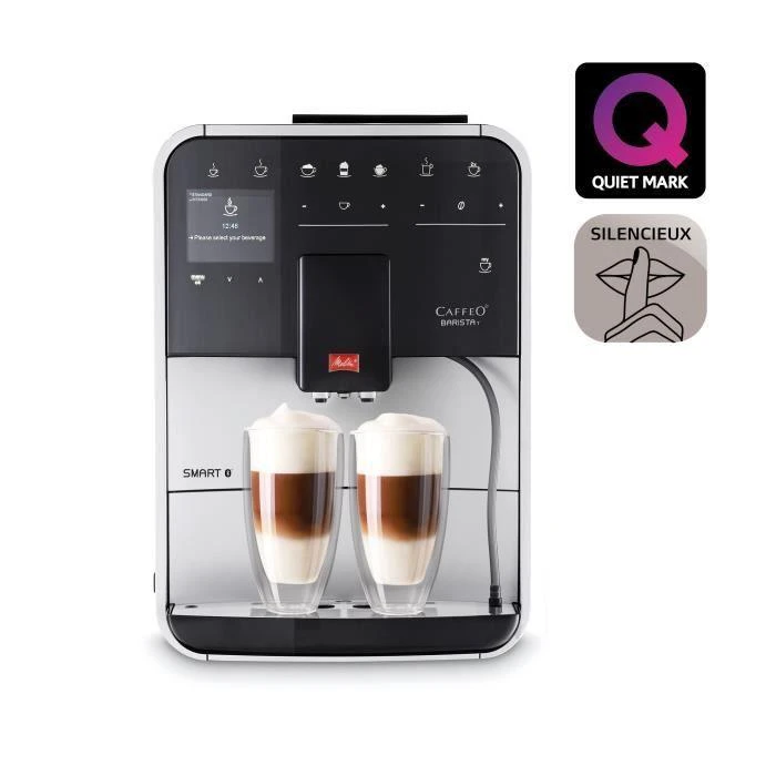 Melitta Barista T Smart F83/1-101 kavos aparatas nuo pupelių iki puodelio