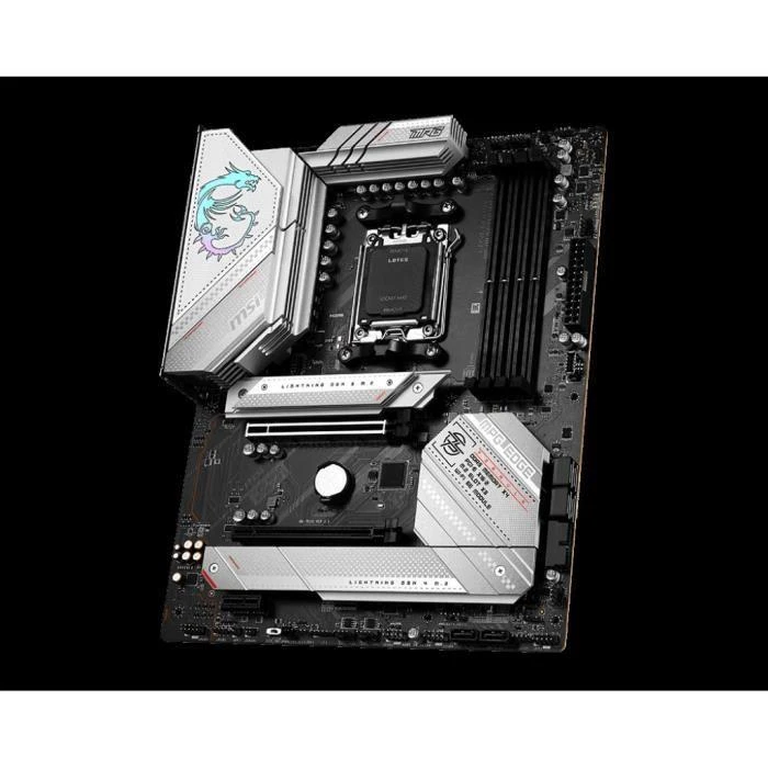 Pagrindinė plokštė MSI AMD B650/AM5/ATX/Memory DDR5/Atminties lizdai 4/1xPCI-Express 1x/1xPCI-Express 16x/3xM.2/1xHDMI/1xDisplayPort/2xUSB 2.0/7xUSB 3.2/1xUSB-C/1xOptical S/PDIF/1xRJ45/5xAudio port