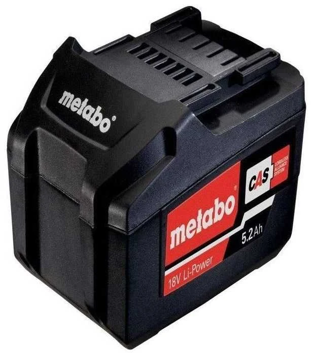 METABO.BATERIJA 18V 5,2Ah x2 + ĮKrovimas