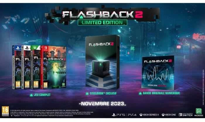 Microids „Flashback 2“ (riboto leidimo) – „PlayStation 5“