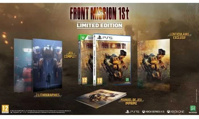 Microids „Front Mission 1st“ – riboto leidimo