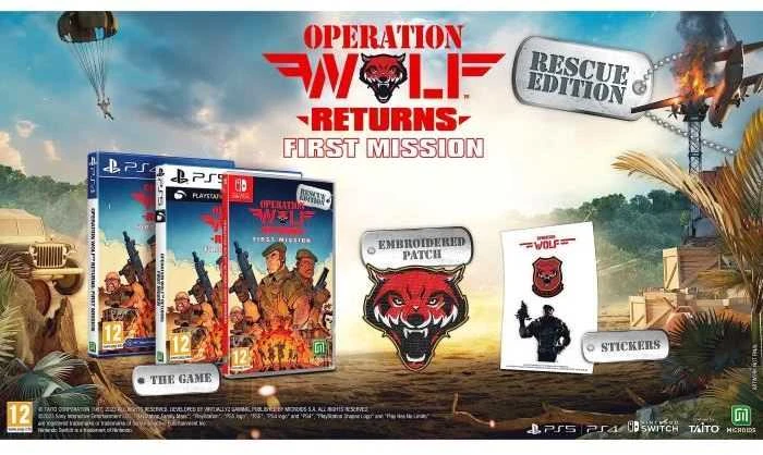 Microïds Operation Wolf Returns: First Mission – Rescue Edition PS5