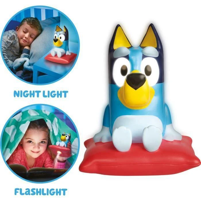 „Bluey“ – „GoGlow Buddy“ naktinė lemputė ir žibintuvėlis (10039)