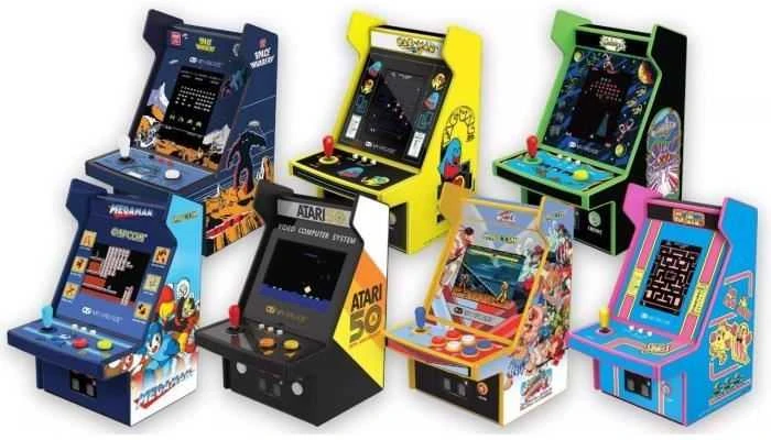 MY ARCADE Mano Arkadinis Mikro Grotuvas Pro Atari 100 Žaidimų 6,75"