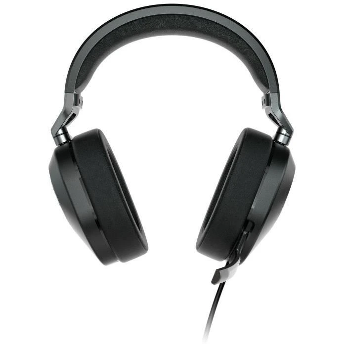 Corsair HS65 žaidimų ausinės, su laidu, Anglies pluošto spalvos