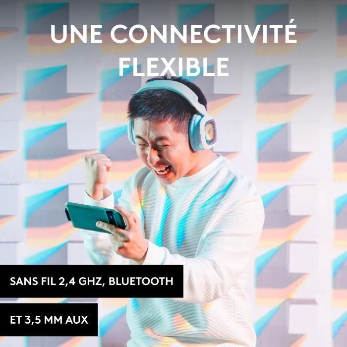 Logitech Astro A30 ausinės naudojant mobilųjį žaidimams