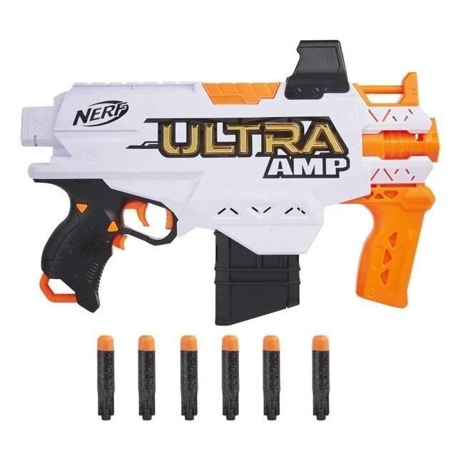 „Nerf Ultra AMP Launcher + 6“ putplasčio kasetės