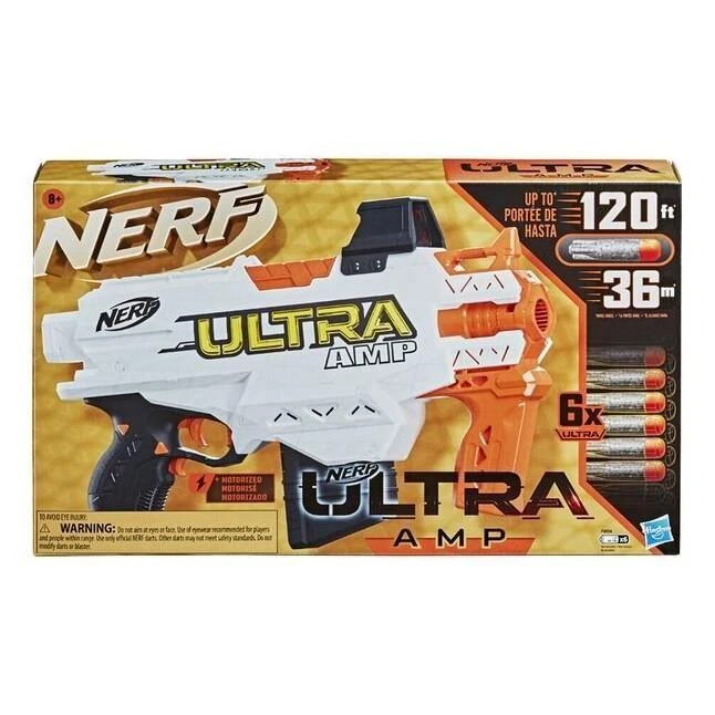 „Nerf Ultra AMP Launcher + 6“ putplasčio kasetės