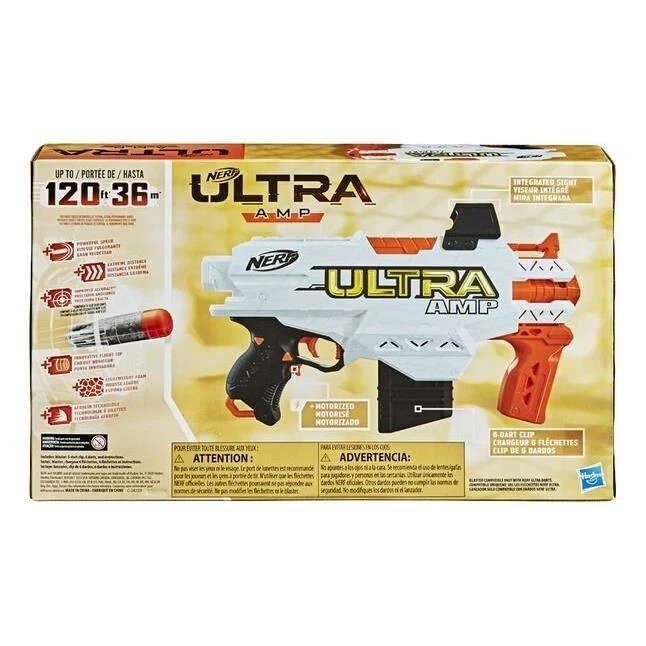 „Nerf Ultra AMP Launcher + 6“ putplasčio kasetės