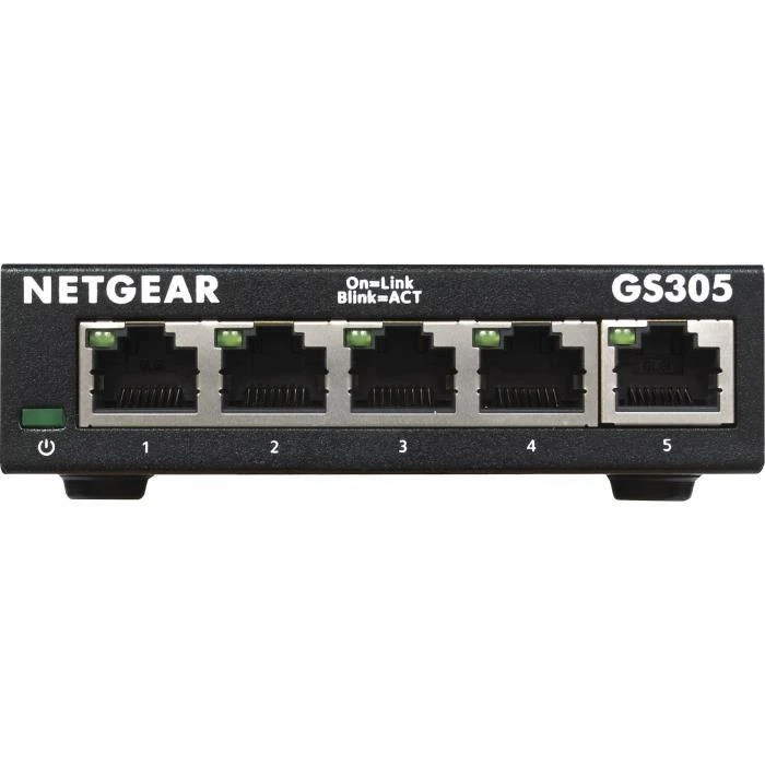 Šakotuvas Netatmo Netgear jungiklis GS305-300PES nevaldomas, stalinis kompiuteris, 1 Gbps (RJ-45) prievadų kiekis 5, maitinimo tipas vienas