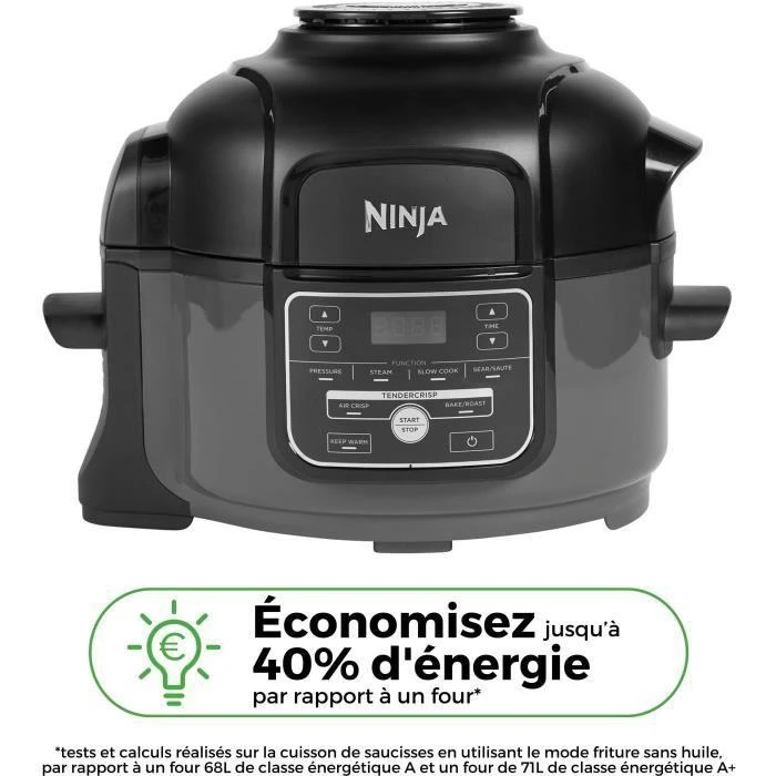 Ninja Foodi Mini puodas su valdymo skydeliu