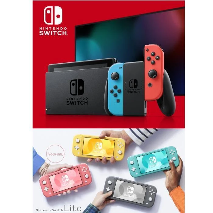 Konsolė Nintendo Switch Lite rožinės spalvos