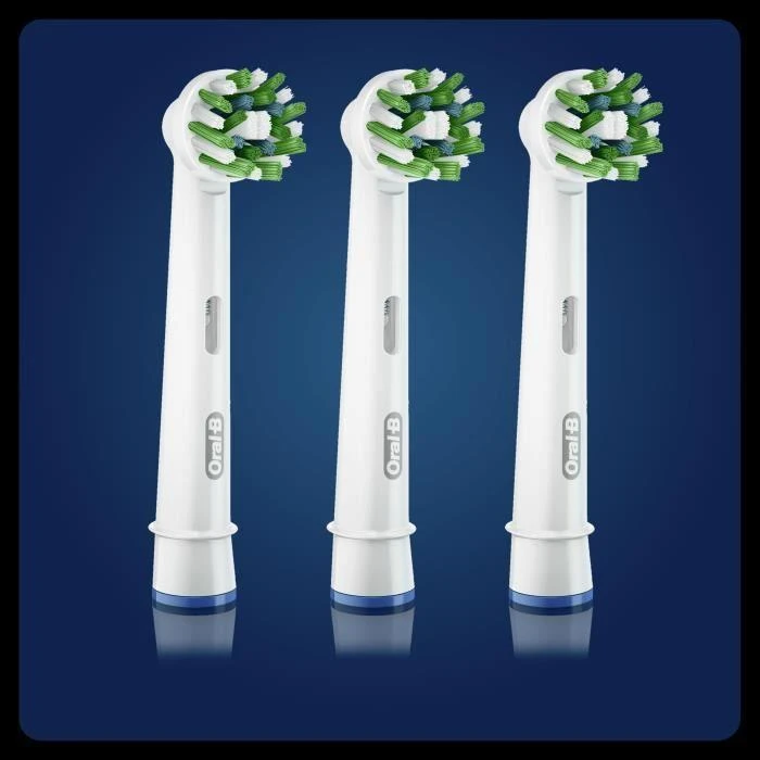 Oral-B CrossAction EB-50-3 dantų šepetėlio antgalis, 3 vnt.