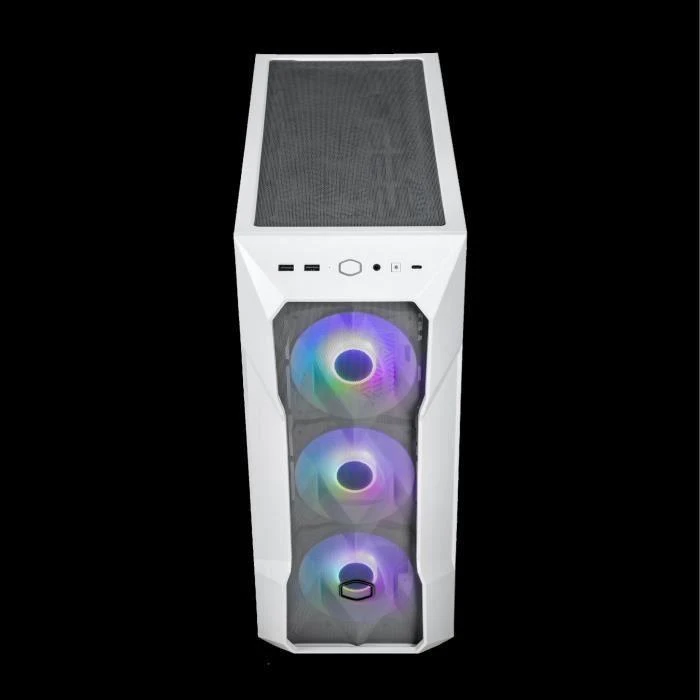 COOLER MASTER PC dėklas MasterBox TD500 V2 Mesh ARGB baltas