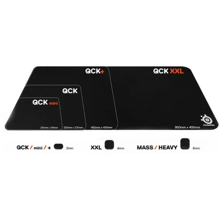 Medžiaginis pelės kilimėlis žaidimams SteelSeries QcK 3XL