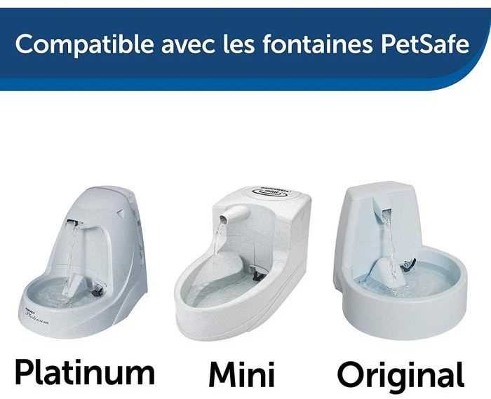 Petsafe Drinkwell Premium Replacement Charcoal Filters anglies filtrai Drinkwell girdykloms 3vnt