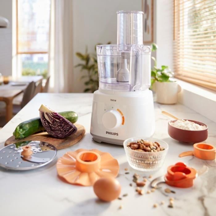 Philips Daily Collection Kompaktiškas virtuvinis kombainas (HR7320/00)