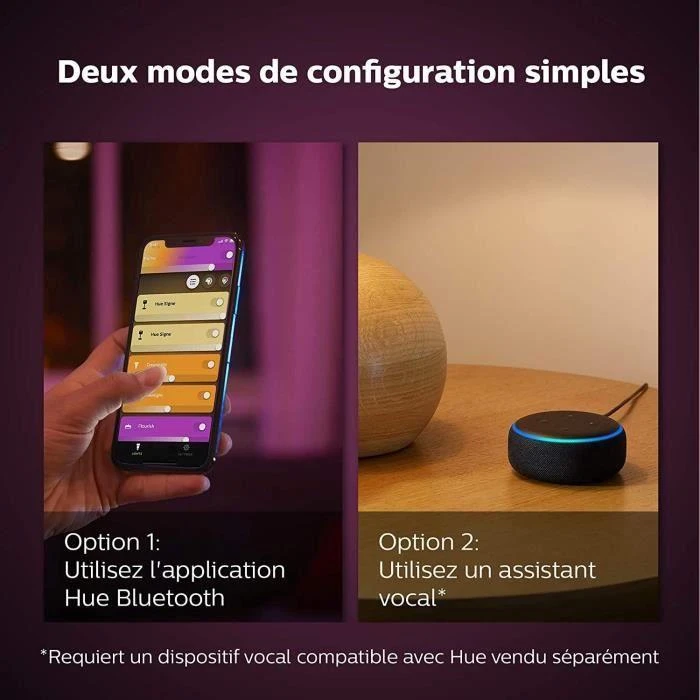 Philips Hue Bloom gen4 juodas BT