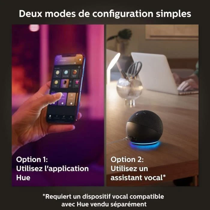 Philips Hue WCA 6,5W A60 E27, 4vnt pakuotė | E27 | 6,5 W | RGBW 2000-6500K | Bluetooth ir Zigbee