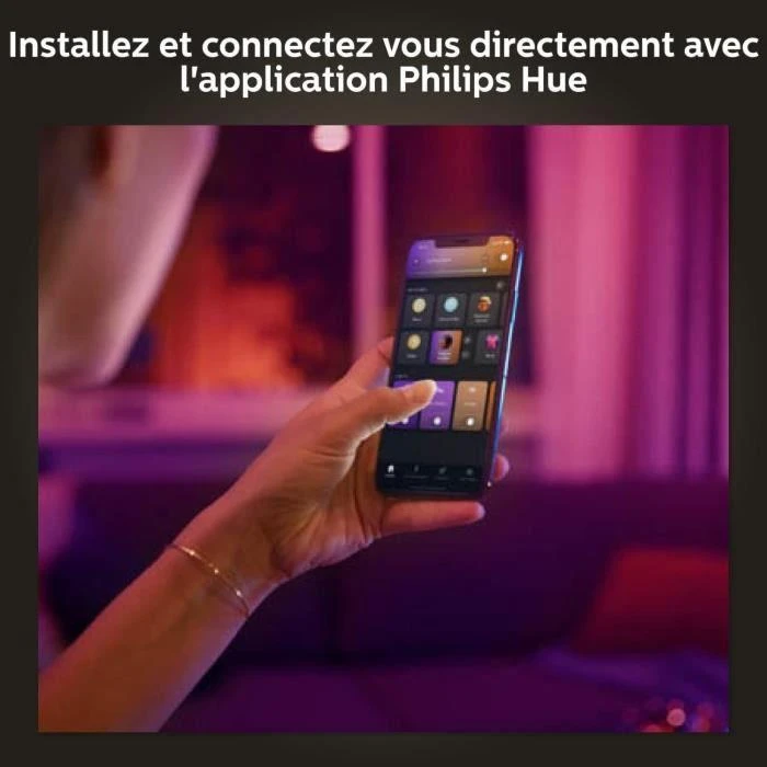 Philips Hue WCA 6,5W A60 E27, 4vnt pakuotė | E27 | 6,5 W | RGBW 2000-6500K | Bluetooth ir Zigbee