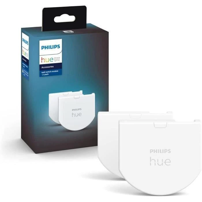 Sieninis šviestuvas „Philips Hue“ sieninis jungiklis, 2 vnt. pakuotėje