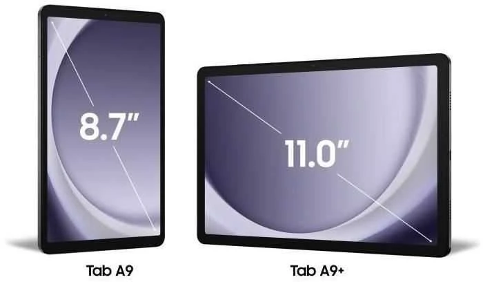 Planšetė Samsung Galaxy Tab A9+ 5G, 64GB, 11 col., Pilkos spalvos