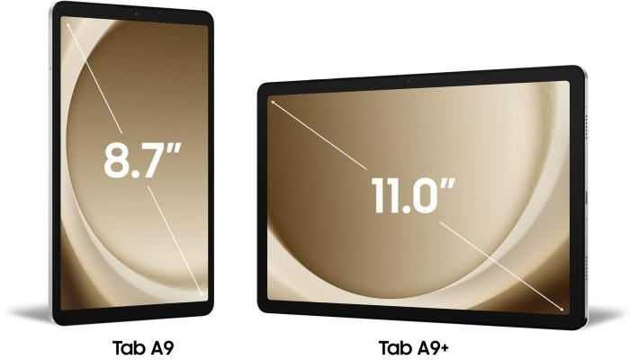 Planšetė Samsung Galaxy Tab A9+ WIFI, 64GB, 11 col., Pilkos spalvos