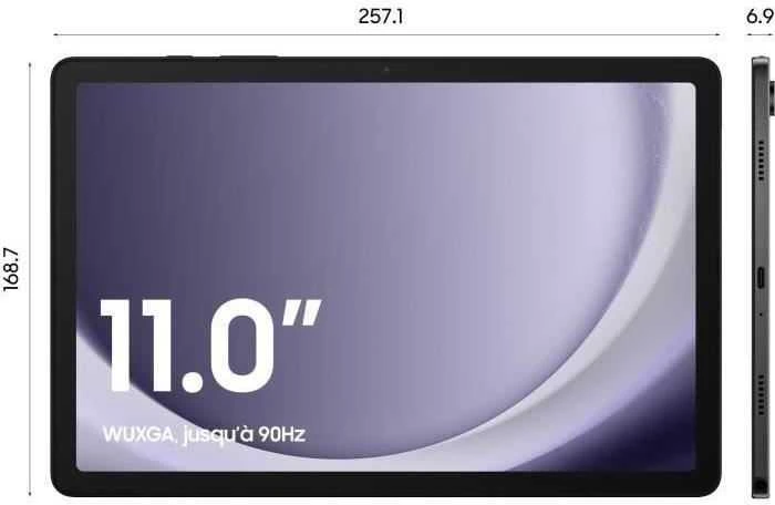 Planšetė Samsung Galaxy Tab A9+ 5G, 64GB, 11 col., Pilkos spalvos