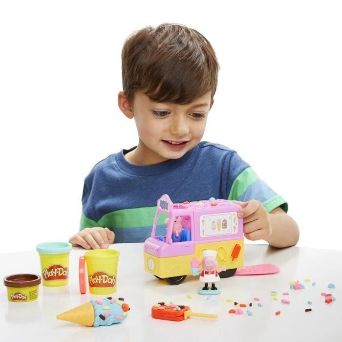 Hasbro Play-Doh Dough Peppa Pig ledų sunkvežimis F3597