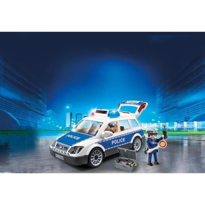 PLAYMOBIL CITY ACTION Policijos automobilis su šviesomis ir garsais, 6920