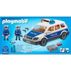 PLAYMOBIL CITY ACTION Policijos automobilis su šviesomis ir garsais, 6920