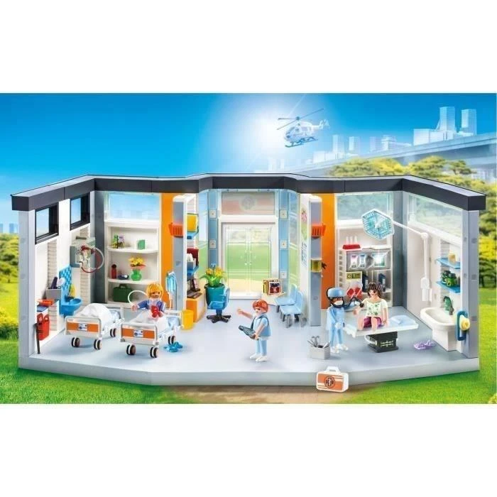 Playmobil 70191 City Life - Krankenhaus mit Einrichtung