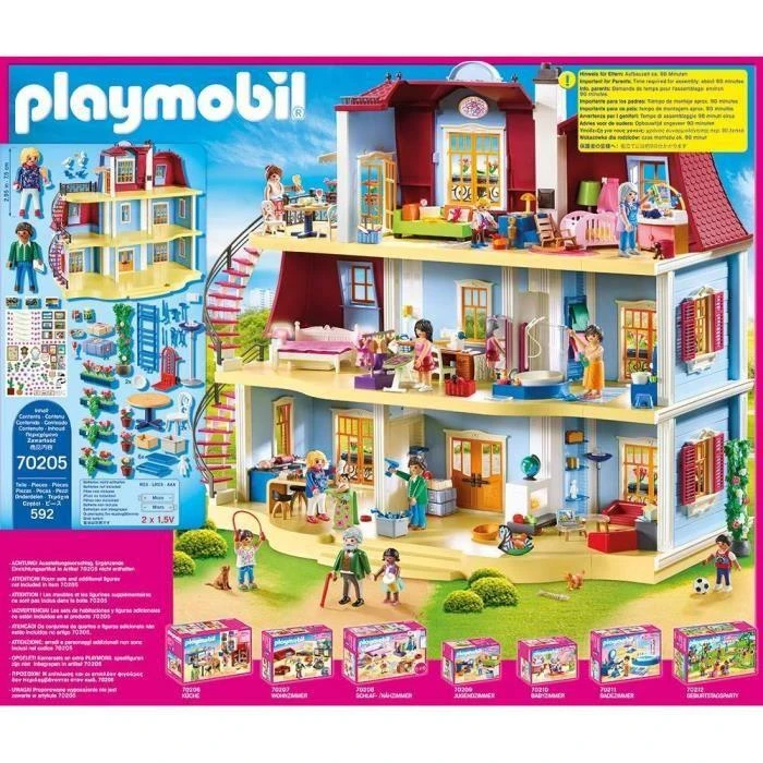 Playmobil lėlių namelis 70205 Didelis lėlių namelis