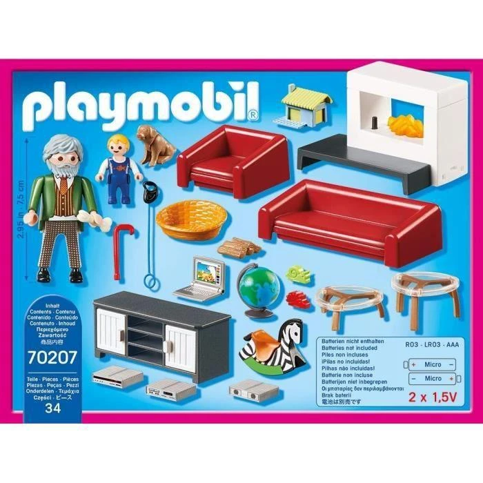 Playmobil Dollhouse 70207 Jauki svetainė