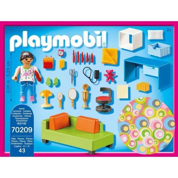 70209 PLAYMOBIL® Dollhouse, Paauglio kambarys