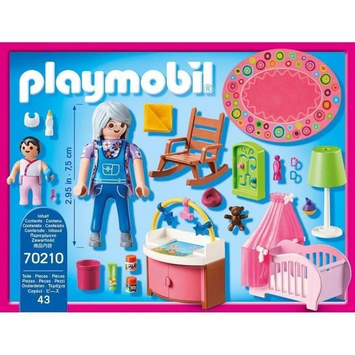 70210 PLAYMOBIL® Dollhouse, Kūdikio kambarys