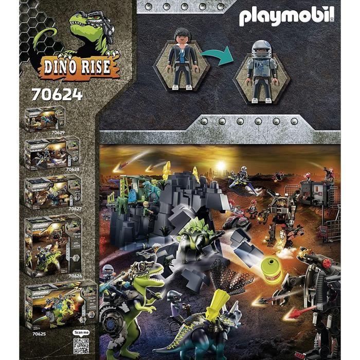 PLAYMOBIL – Dino Rise – tiranozauras ir milžiniškas robotas
