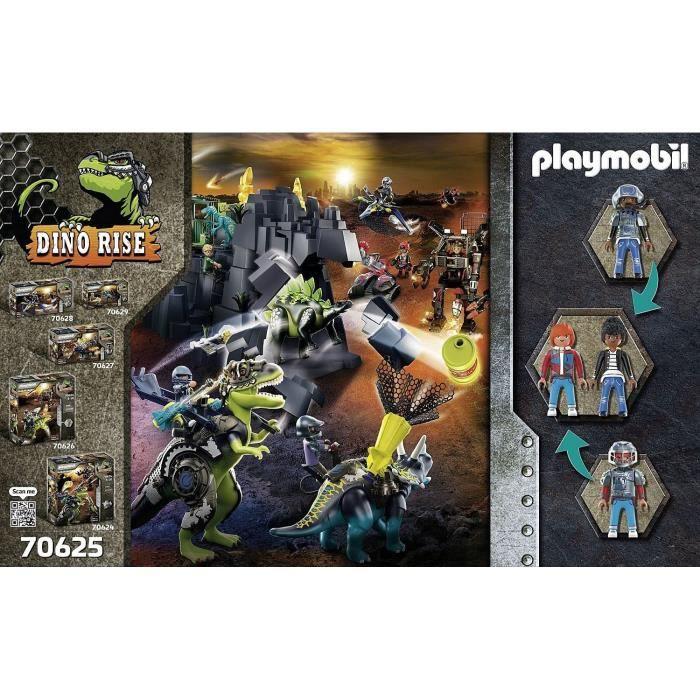 PLAYMOBIL - Dino Rise - Spinozauras ir kovotojai - 46 vnt - Vaikai nuo 5 metų