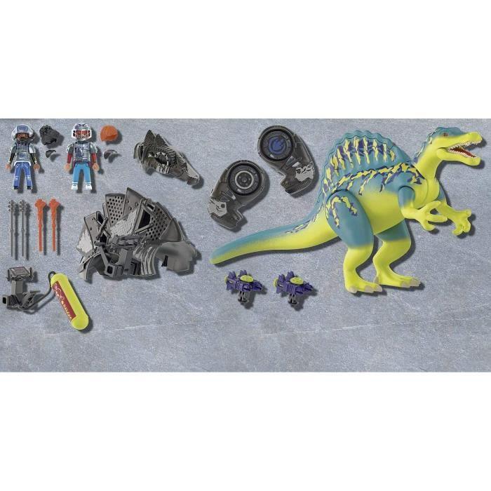 PLAYMOBIL - Dino Rise - Spinozauras ir kovotojai - 46 vnt - Vaikai nuo 5 metų