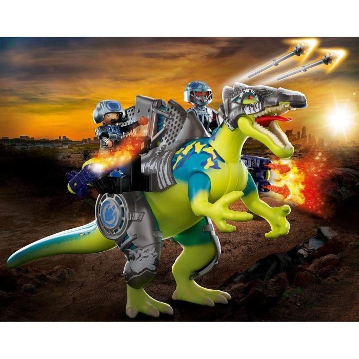 PLAYMOBIL - Dino Rise - Spinozauras ir kovotojai - 46 vnt - Vaikai nuo 5 metų