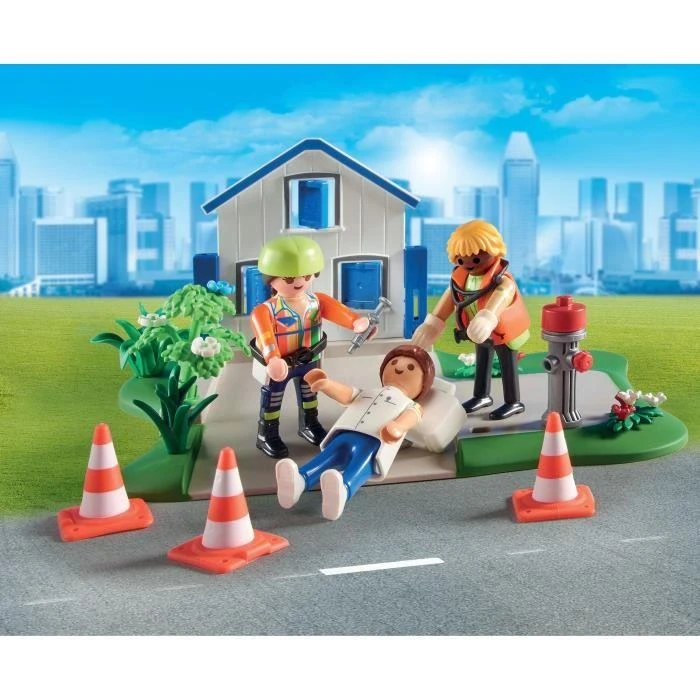 Playmobil My Figures gelbėjimo figūrėlės kaladėlėms 120 dalių ZA 5433