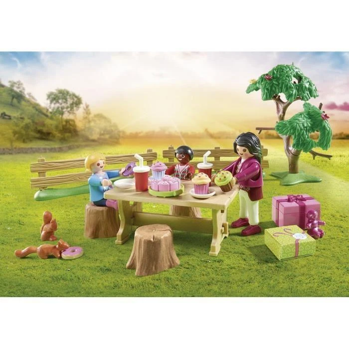 Playmobil Rinkinys su šalies figūrėlėmis 70997 Gimtadienis ponio žirgyne