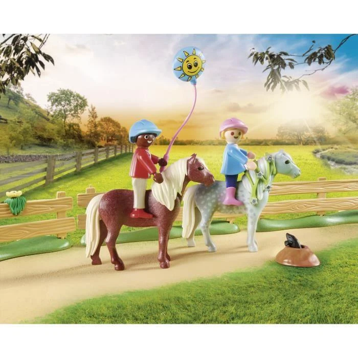 Playmobil Rinkinys su šalies figūrėlėmis 70997 Gimtadienis ponio žirgyne