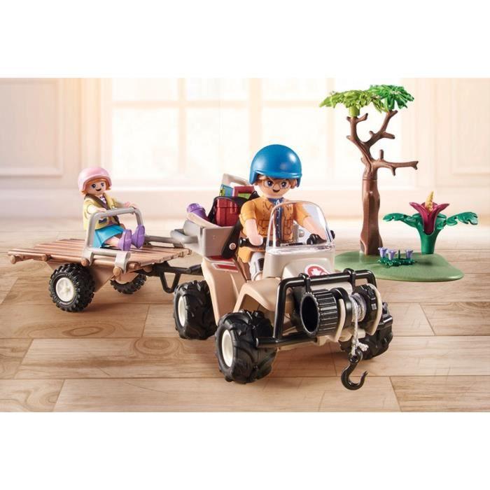 71011 PLAYMOBIL® Wiltopia, Gyvūnų gelbėjimo keturratis