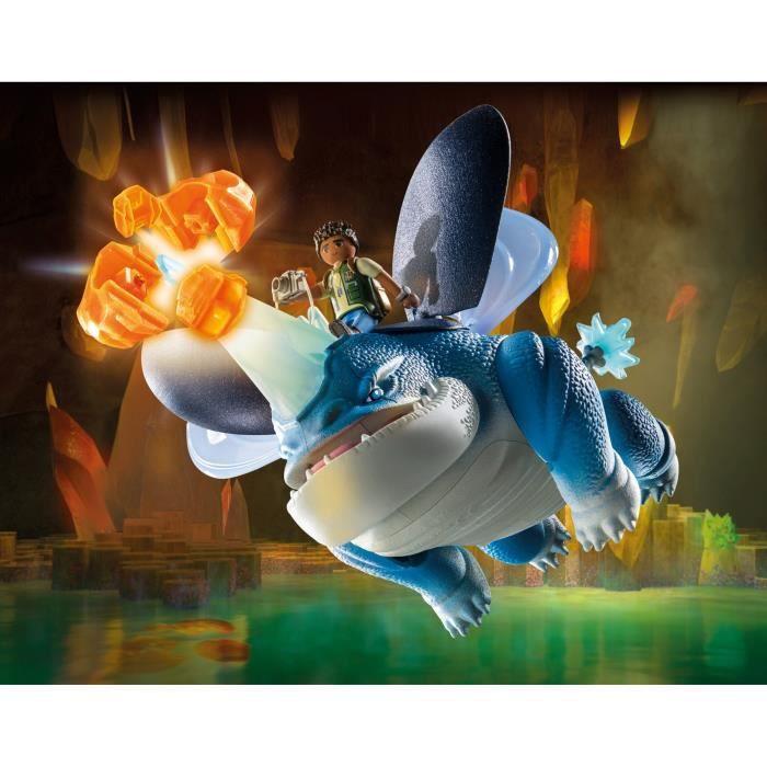 71082 PLAYMOBIL® Drakonai. Devyni karalysčių – Plowhorn ir D'Angelo