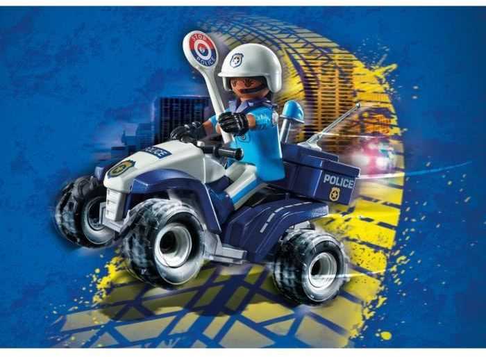 Konstruktorius Playmobil Police Speed Quad 71092