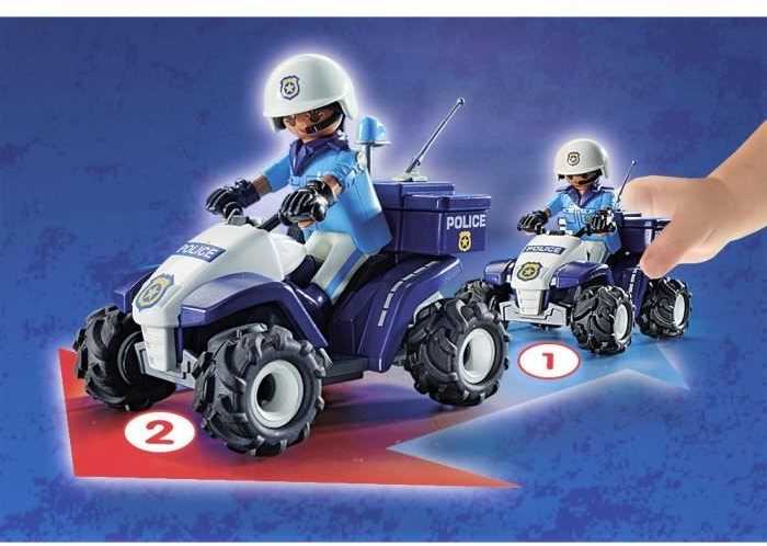Konstruktorius Playmobil Police Speed Quad 71092